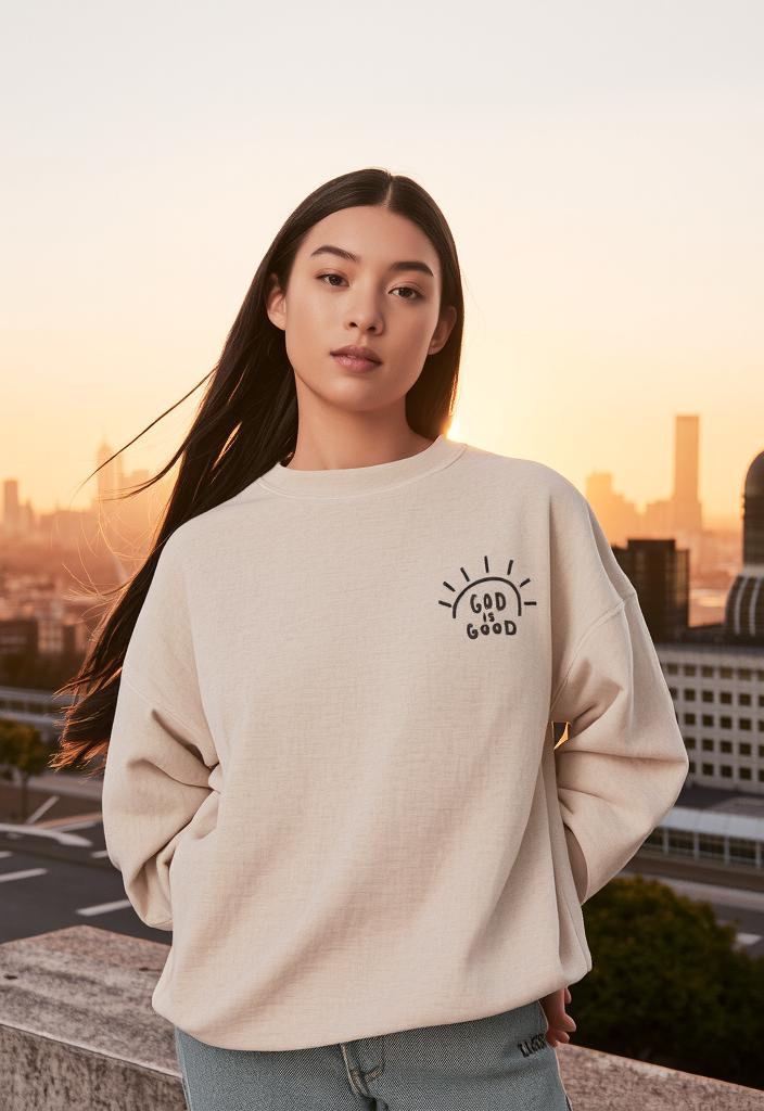 "God Is Good" Unisex Crewneck