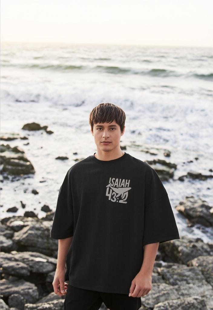 "When You Go Through Deep Waters Isaiah 43:2" Unisex Tee