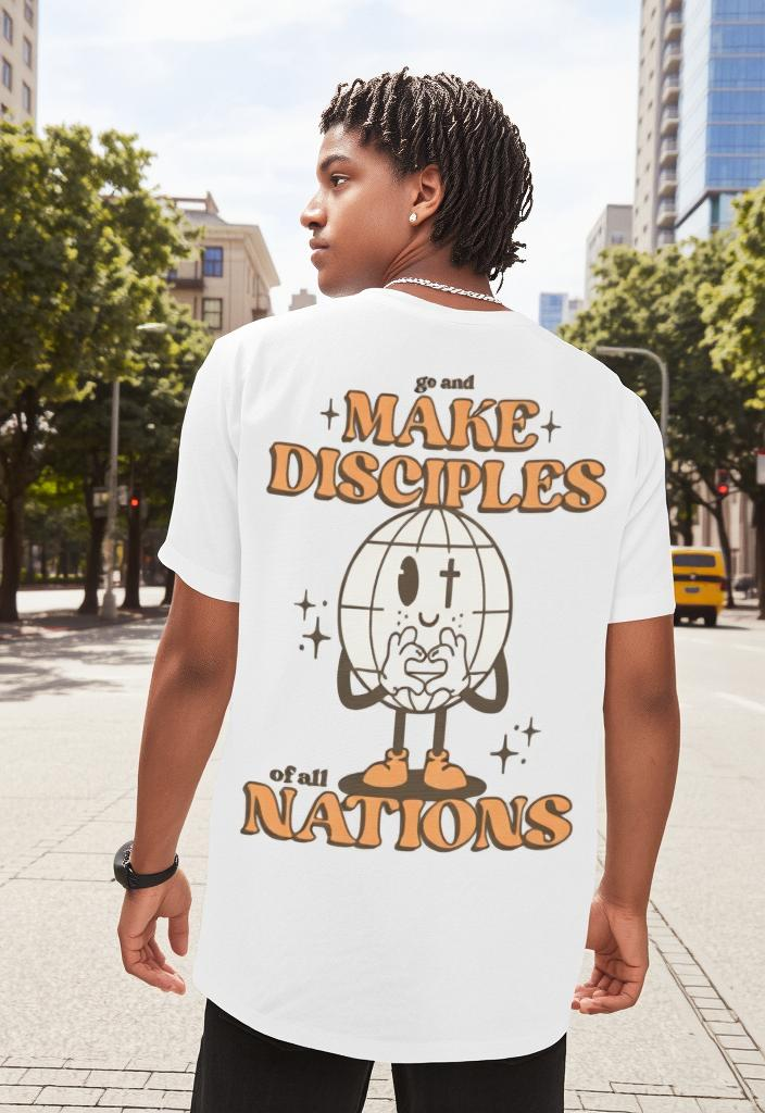 "Go Make Disciples Of All Nations Matthew 28:19" Unisex Tee