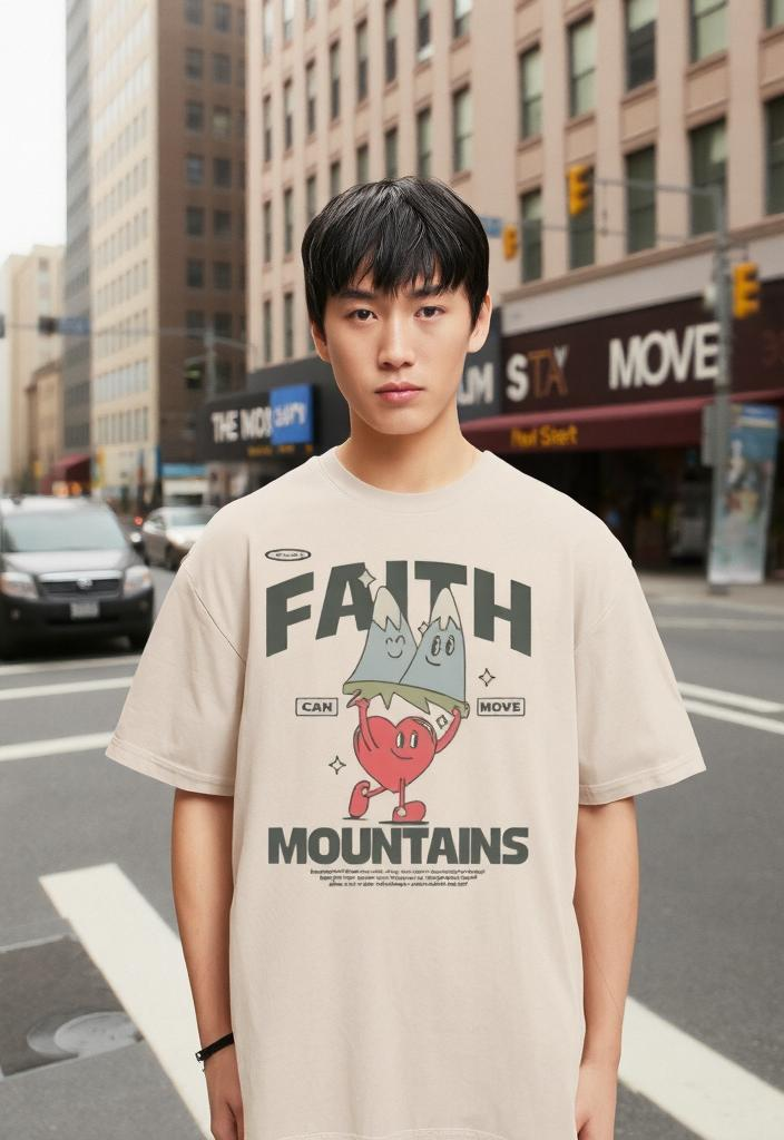 Faith Can Move Mountains Unisex Tee