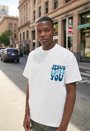 "Jesus Loves You John 13: 34" Unisex Tee
