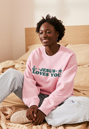 "Jesus Loves You" Unisex Crewneck