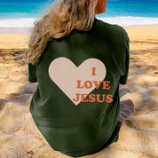 "I Love Jesus" Unisex Tee