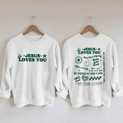 "Jesus Loves You" Unisex Crewneck