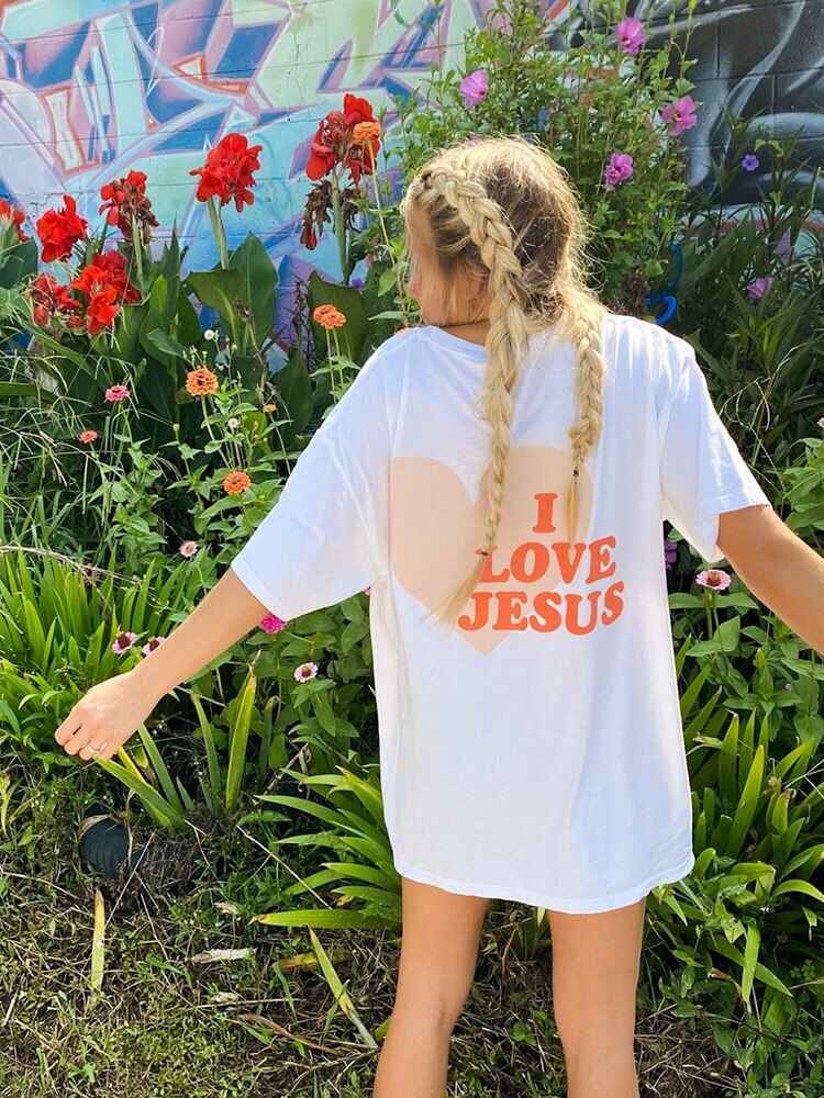 "I Love Jesus" Unisex Tee