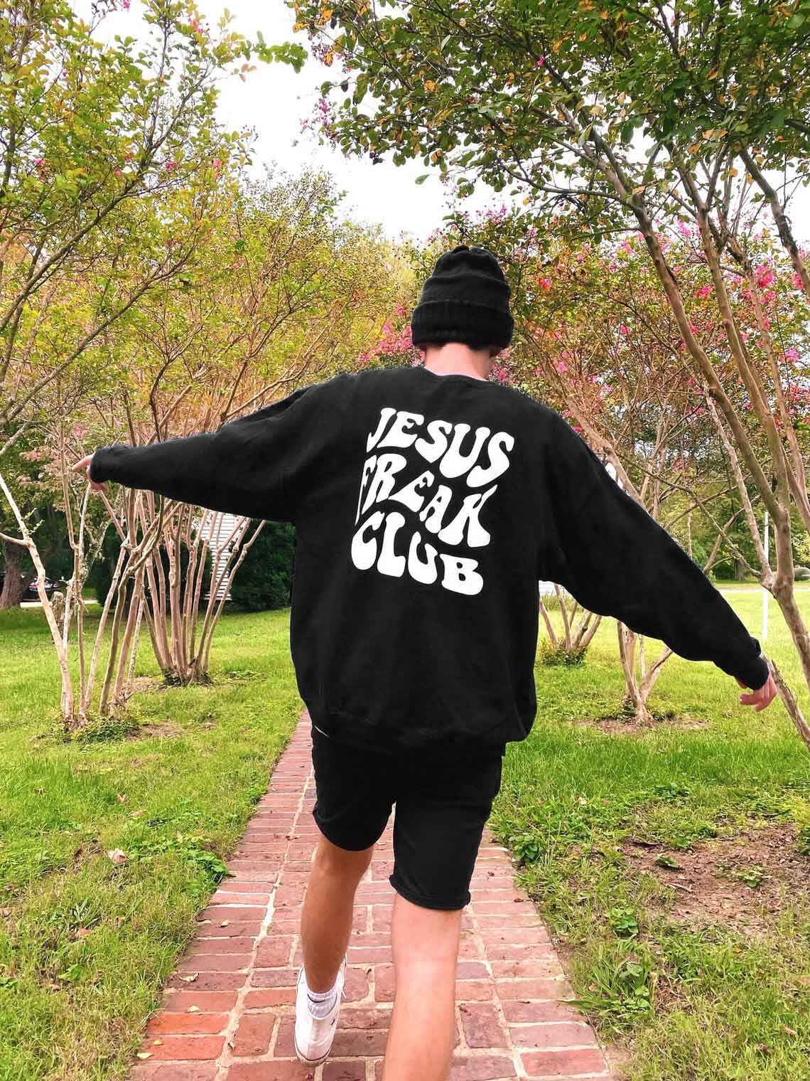 "Jesus Freak Club" Unisex Crewneck