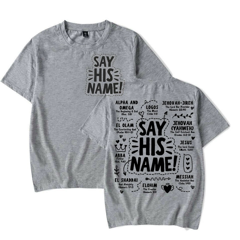 Say His Name Unisex Tee