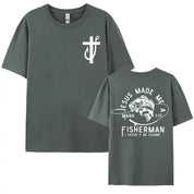 "Jesus Made Me A Fisherman Mark 1:17" Unisex Tee