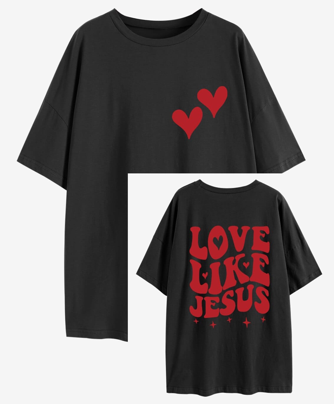 "Love Like Jesus" Unisex Heart Tee