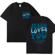 "Jesus Loves You John 13: 34" Unisex Tee