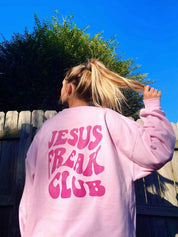 "Jesus Freak Club" Unisex Crewneck