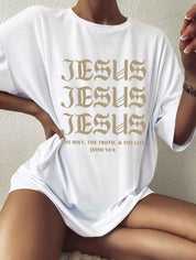 "Jesus Jesus Jesus John 14:16" Unisex Tee