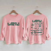 "Jesus Loves You" Unisex Crewneck