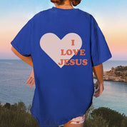 "I Love Jesus" Unisex Tee