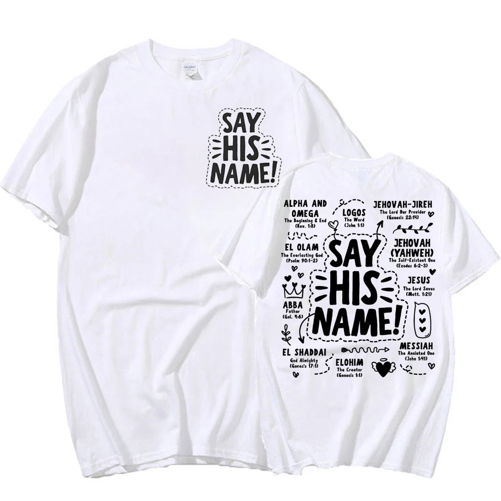 Say His Name Unisex Tee