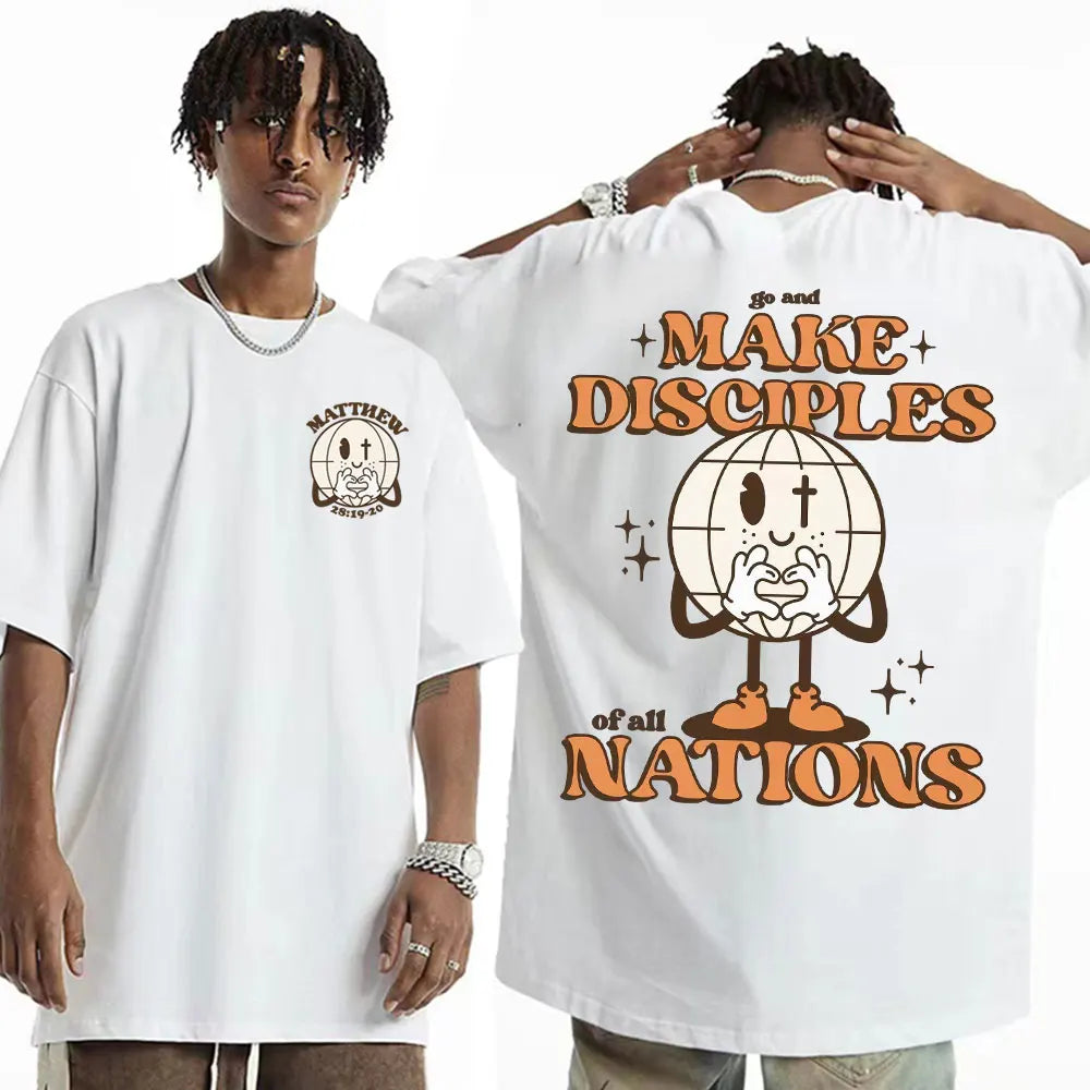 "Go Make Disciples Of All Nations Matthew 28:19" Unisex Tee