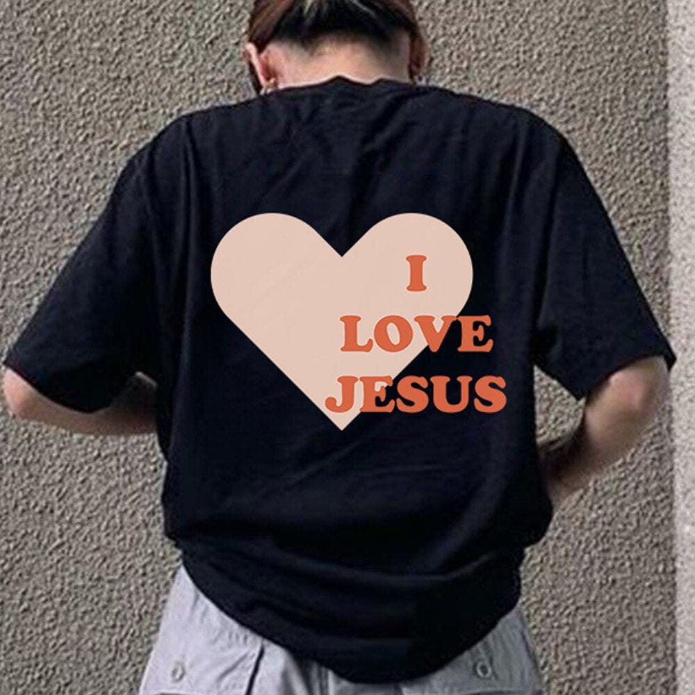 "I Love Jesus" Unisex Tee