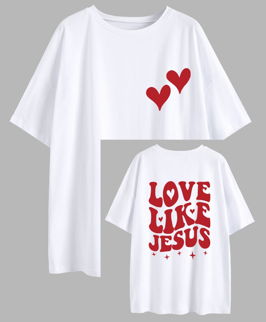 "Love Like Jesus" Unisex Heart Tee