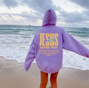 "Jesus Loves You; Yeah He Does John 3:16" Unisex Hoodie
