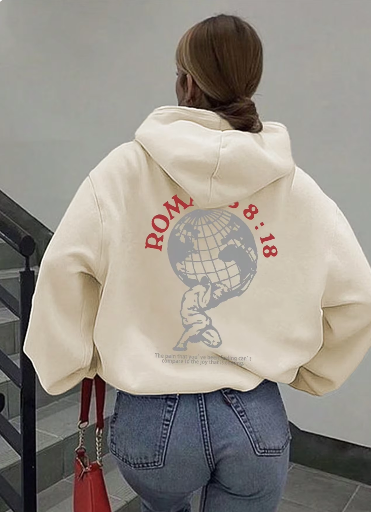 "For His Glory Romans 8:18" Unisex Hoodie