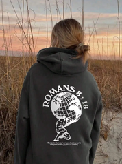 "For His Glory Romans 8:18" Unisex Hoodie