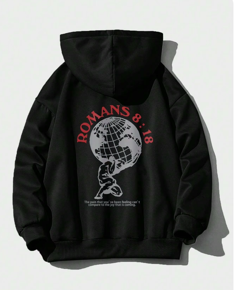 "For His Glory Romans 8:18" Unisex Hoodie