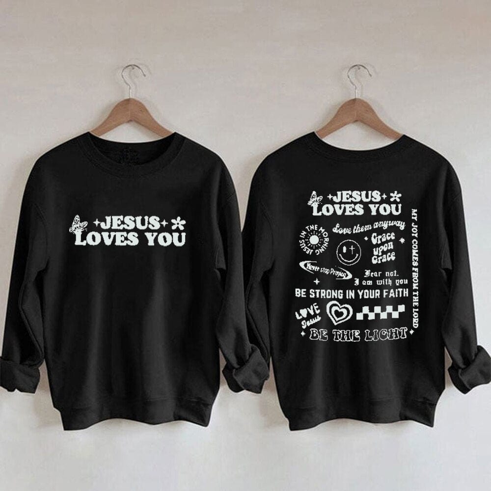 "Jesus Loves You" Unisex Crewneck