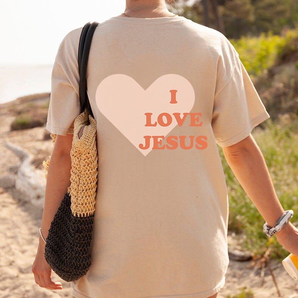 "I Love Jesus" Unisex Tee