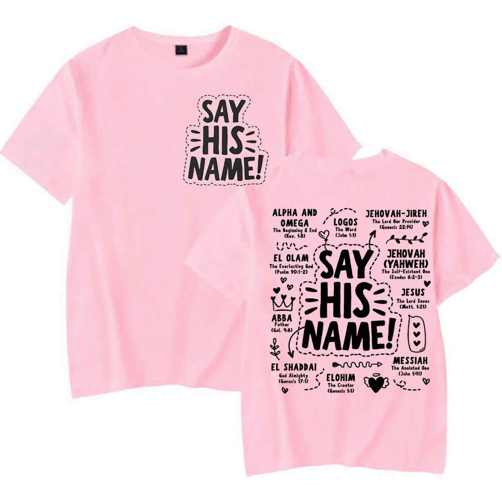 Say His Name Unisex Tee