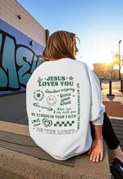 "Jesus Loves You" Unisex Crewneck