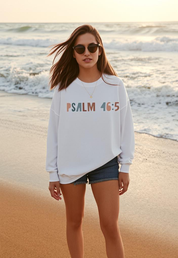 "God Is Within Her She Will Not Fall Pslams 46:5" Unisex Crewneck