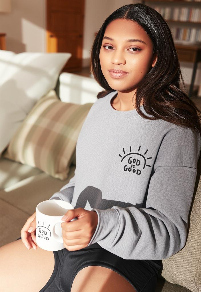 "God Is Good" Unisex Crewneck
