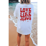 "Love Like Jesus" Unisex Heart Tee