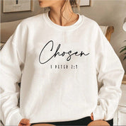 "Chosen 1 Peter 2:9" Unisex Crewneck - 0 - Believers Brigade
