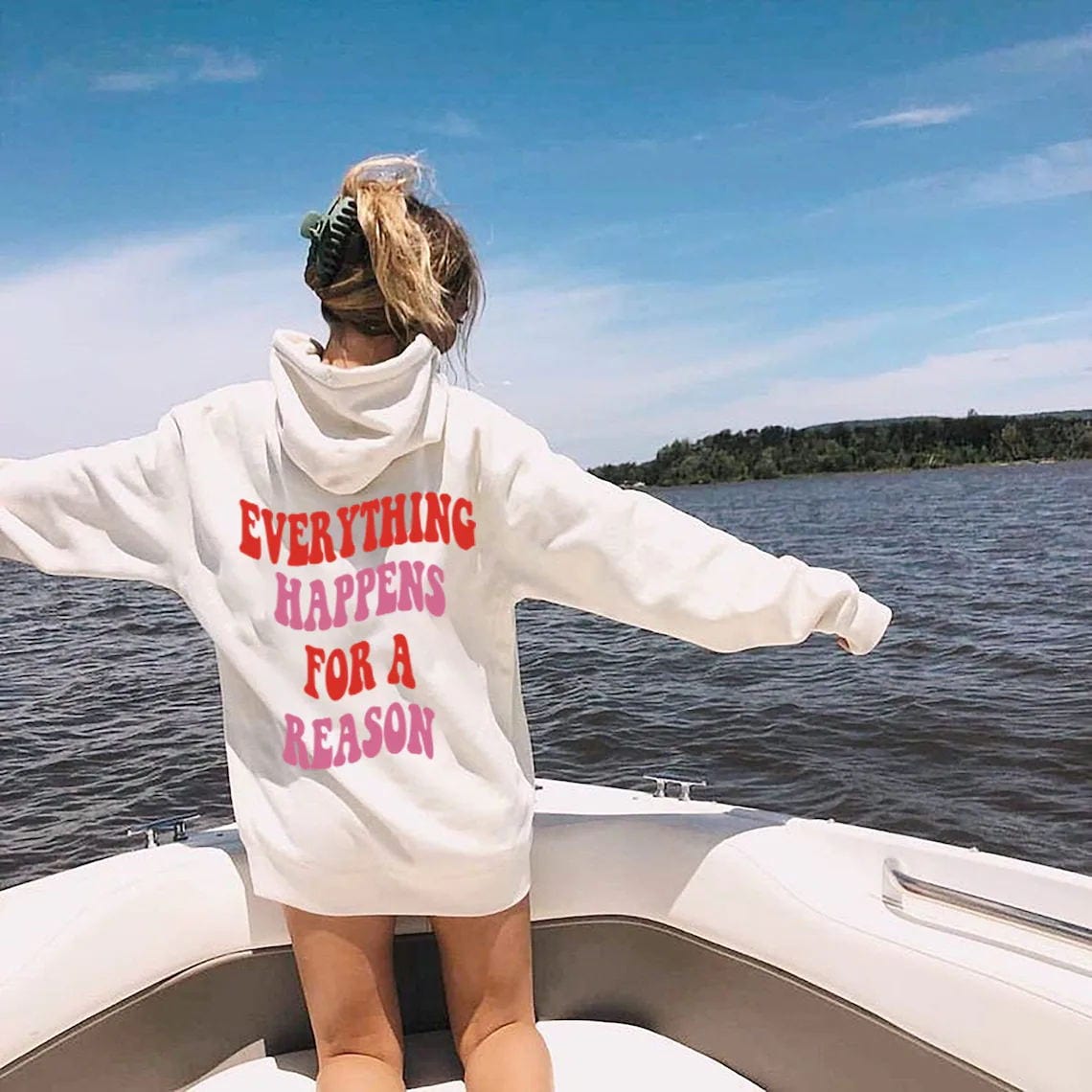 "Everything Happens For A Reason" Unisex Hoodie - 0 - Believers Brigade
