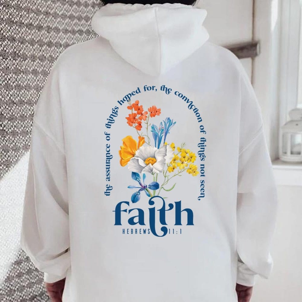 "Faith Hebrews 11:1" Unisex Hoodie - 0 - Believers Brigade