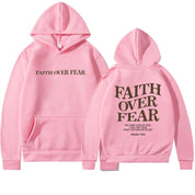 "Faith Over Fear Pslams 118:6" Unisex Hoodie - 0 - Believers Brigade