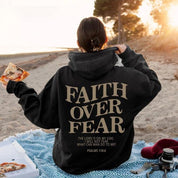 "Faith Over Fear Pslams 118:6" Unisex Hoodie - 0 - Believers Brigade