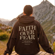 "Faith Over Fear Pslams 118:6" Unisex Hoodie - 0 - Believers Brigade