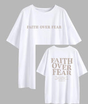 "Faith Over Fear Pslams 118:6" Unisex Tee - 0 - Believers Brigade