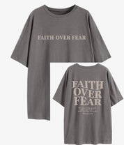 "Faith Over Fear Pslams 118:6" Unisex Tee - 0 - Believers Brigade
