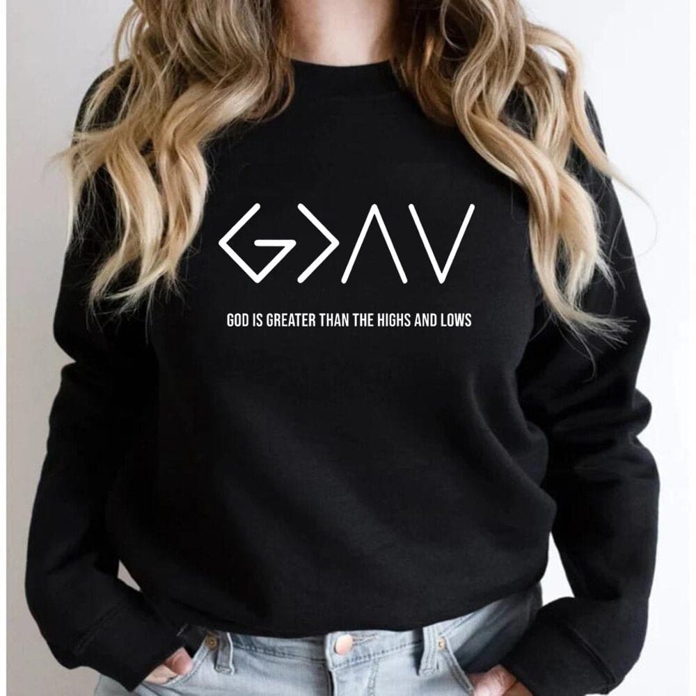 "God Is Greater Than The Highs and Lows" Unisex Crewneck - 0 - Believers Brigade