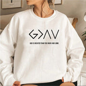 "God Is Greater Than The Highs and Lows" Unisex Crewneck - 0 - Believers Brigade