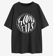 "Good News Jesus Loves You" Unisex Circle Tee - 0 - Believers Brigade