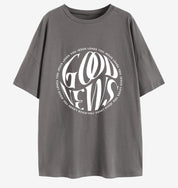 "Good News Jesus Loves You" Unisex Circle Tee - 0 - Believers Brigade