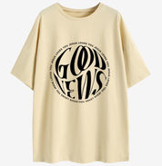 "Good News Jesus Loves You" Unisex Circle Tee - 0 - Believers Brigade